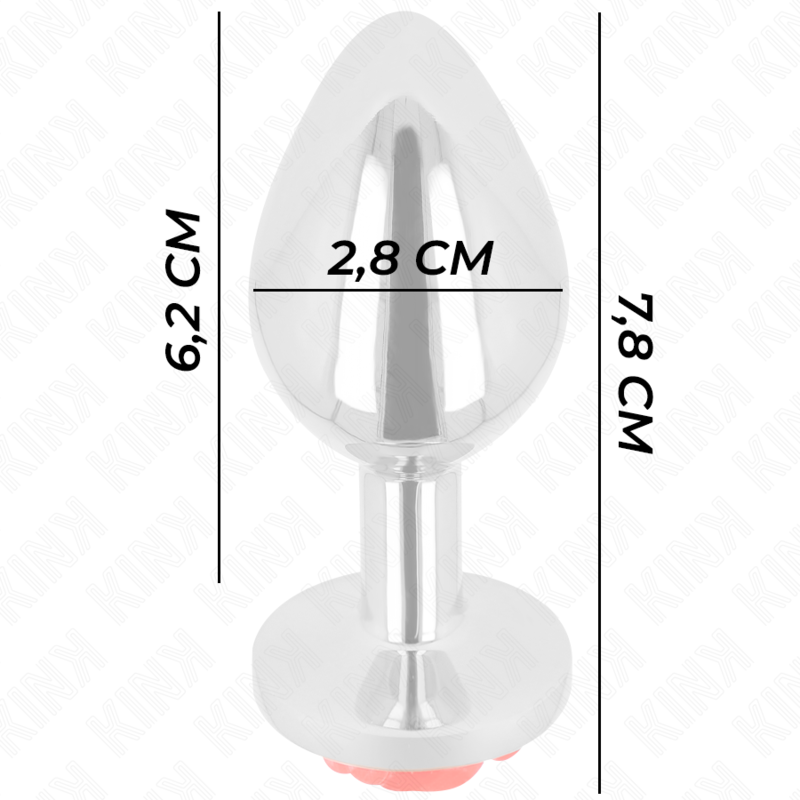 KINK - PLUG ANAL ROSE ROT GRÖSSE S für sinnliche und diskrete Momente