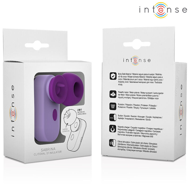 INTENSE - SABRINA CLIT STIMULATOR LILA – Klitorisstimulator Bild 13