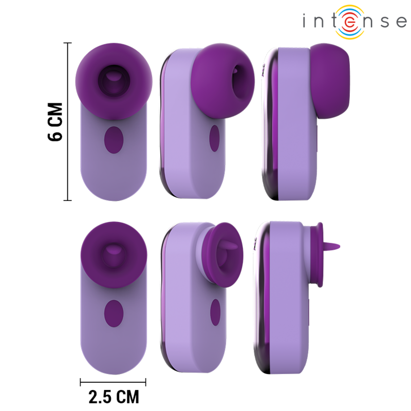INTENSE - SABRINA CLIT STIMULATOR LILA – Klitorisstimulator Bild 3