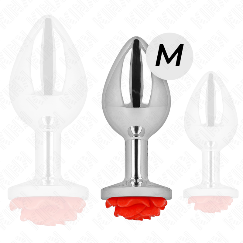 KINK - PLUG ANAL ROSE ROT GRÖSSE M Produktansicht und Details