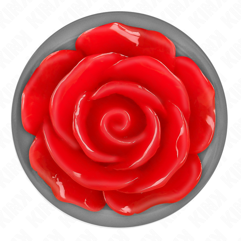 KINK - PLUG ANAL ROSE ROT GRÖSSE L hochwertiges Zubehör