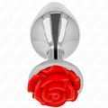 KINK - PLUG ANAL ROSE ROT GRÖSSE L BDSM-Zubehör diskret online kaufen