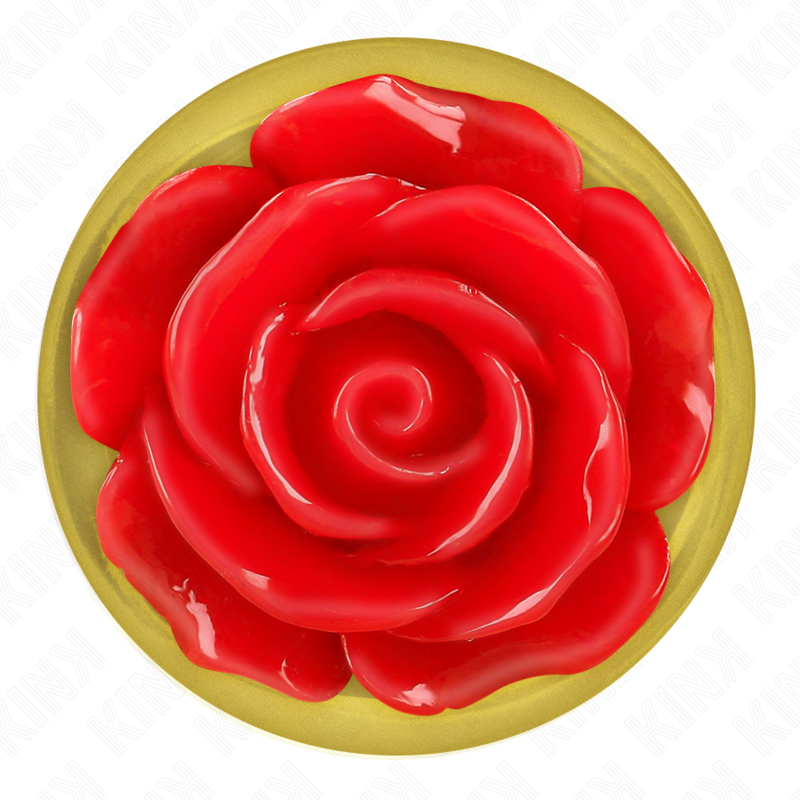 KINK - PLUG ANAL GOLD ROSE ROT GRÖSSE M hochwertiges Zubehör