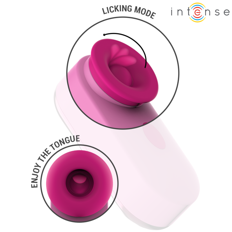 INTENSE - SABRINA CLIT STIMULATOR ROSA – Klitorisstimulator Bild 8