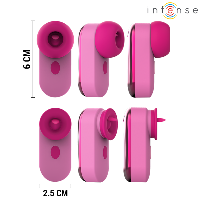 INTENSE - SABRINA CLIT STIMULATOR ROSA – Klitorisstimulator Bild 3