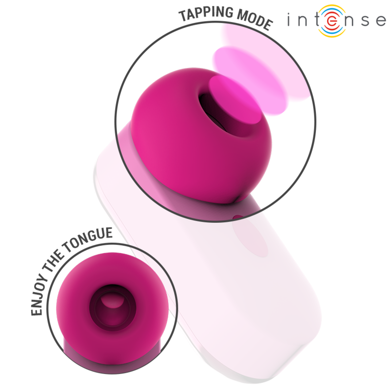 INTENSE - SABRINA CLIT STIMULATOR ROSA – Klitorisstimulator Bild 5