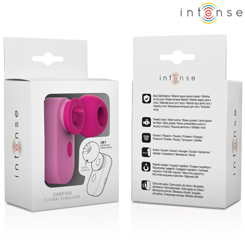 INTENSE - SABRINA CLIT STIMULATOR ROSA – Klitorisstimulator Bild 13
