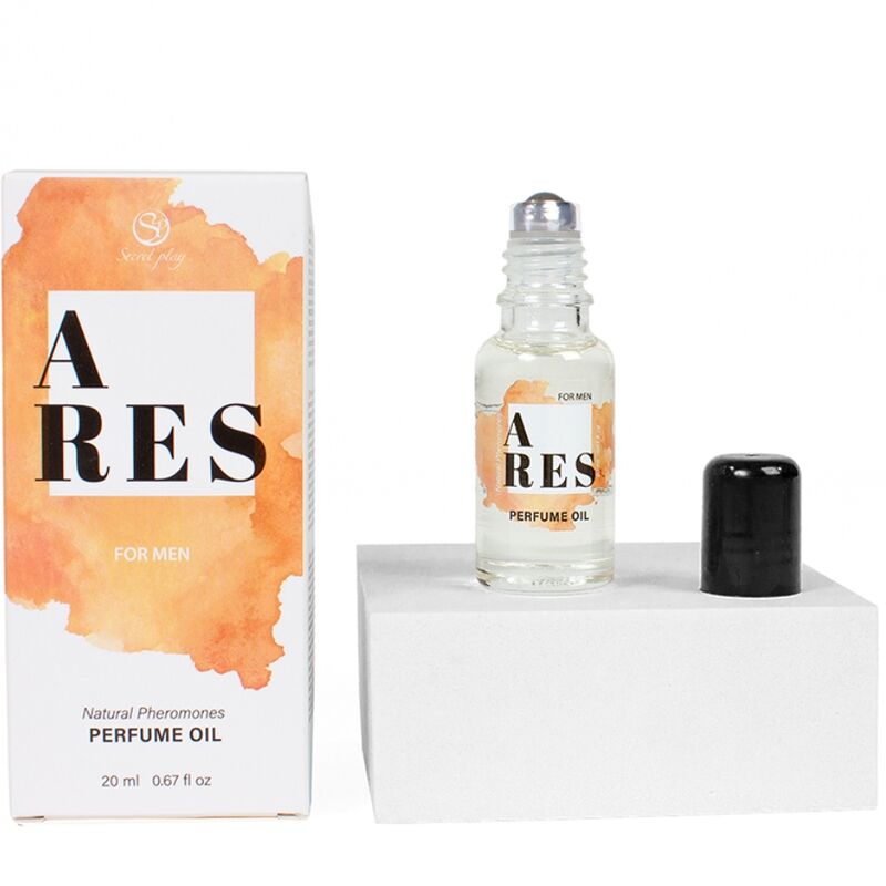 SECRETPLAY Ares Natürliches Pheromon-Parfumöl für Männer 20 ml – Sinnlicher Herrenduft – Pheromon-Produkt Bild 2