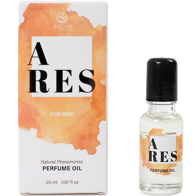 SECRETPLAY Ares Natürliches Pheromon-Parfumöl für Männer 20 ml – Sinnlicher Herrenduft – Pheromon-Produkt Bild 1