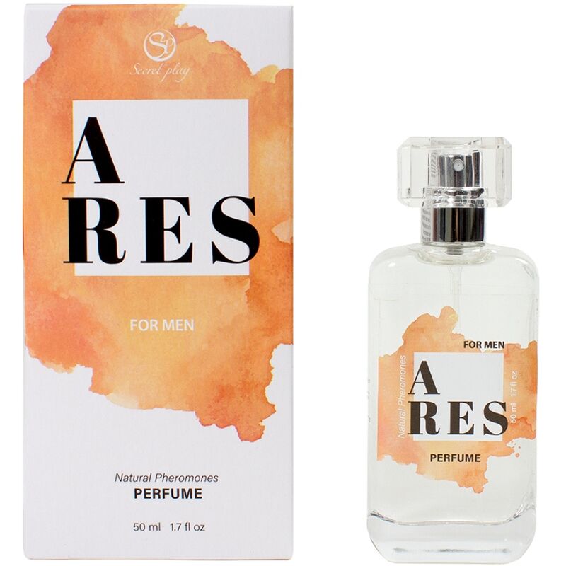 SECRETPLAY Ares Natürliches Pheromon-Parfum Spray für Männer 50 ml – Sinnlicher Herrenduft – Intimkosmetik Bild 1