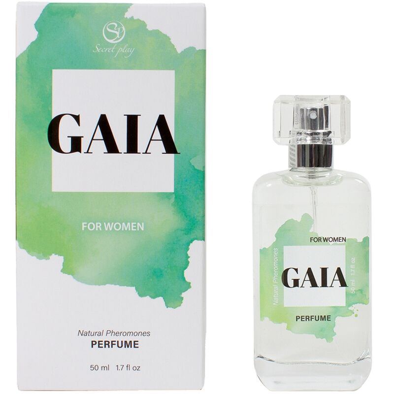 SECRETPLAY Gaia Natürliches Parfüm Pheromone Spray für Frauen 50 ml – Sinnlicher Duft