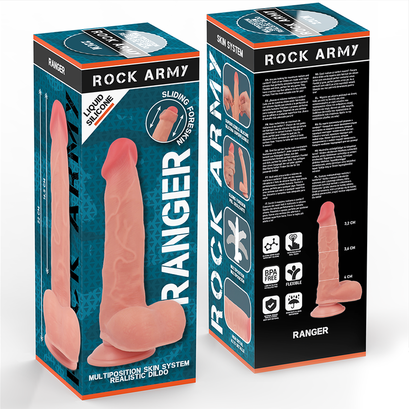 ROCKARMY - FLÜSSIGE SILIKON RANGER 22 CM -O- 3,6 CM – Erotik-Zubehör Bild 13
