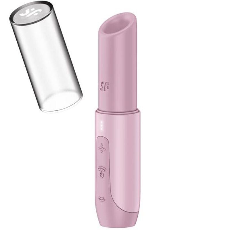 SATISFYER - SECRET KISS WAVE KLITORIS-STIMULATOR ROSA Klitorisstimulator diskret online kaufen
