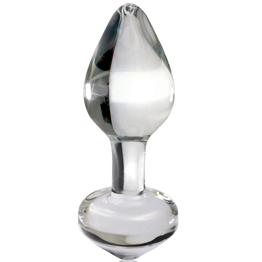 ICICLES N.44 Glas-Analplug Transparent – Luxus & P-Punkt-Stimulation | Secret Pulse Analplug diskret online kaufen