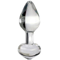 ICICLES N.44 Glas-Analplug Transparent – Luxus & P-Punkt-Stimulation | Secret Pulse Analplug diskret online kaufen