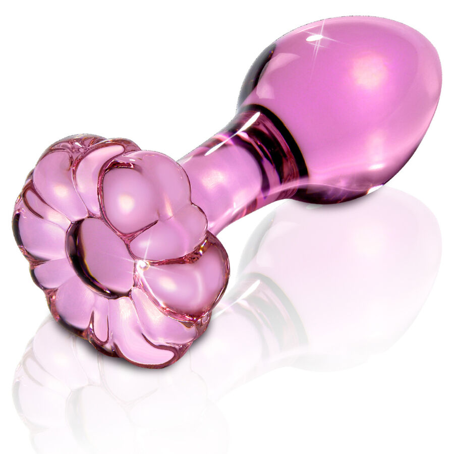 ICICLES N. 48 Kristallmassager – Glas G-Punkt- & P-Punkt-Stimulator, 6,5 cm Massager Vibrator Produktansicht und Details