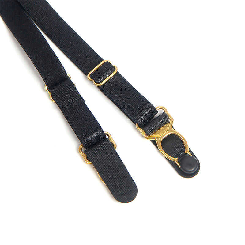 SUBBLIME - 955458 SCHWARZER LEDER-BODY MIT REISSVERSCHLUSS S/M – Dessous-Body Bild 8