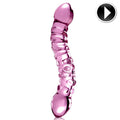 ICICLES N. 55 Glasmassager – Glas G-Punkt- & P-Punkt-Stimulator, 13 cm Massager Vibrator Produktansicht und Details