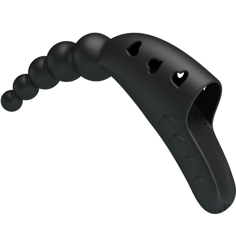 PRETTY LOVE - JORDIN FINGERVIBRATOR 10 VIBRATIONEN SCHWARZ für sinnliche Momente allein oder zu zweit