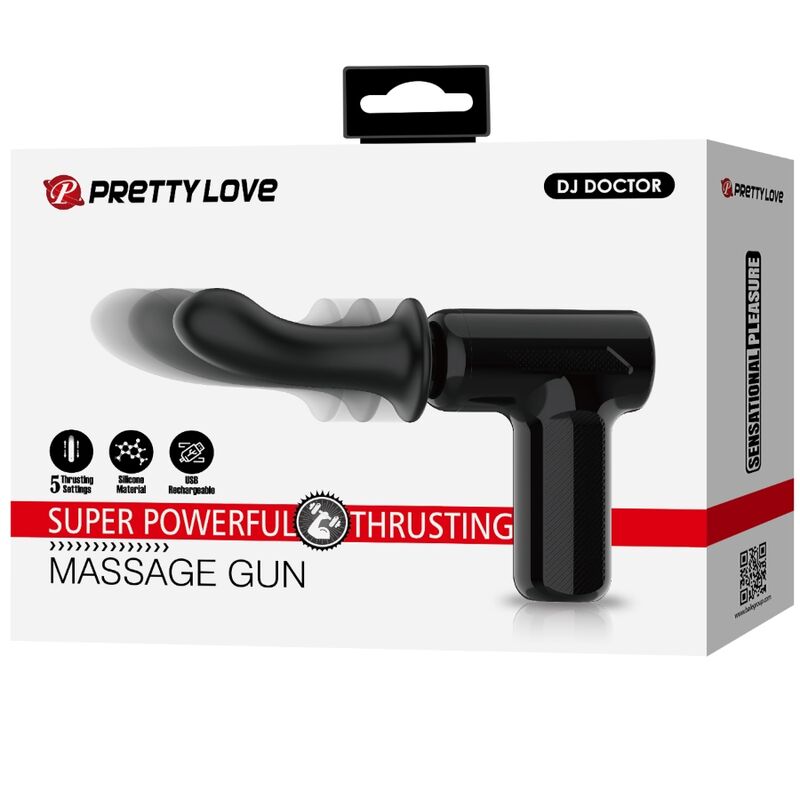 PRETTY LOVE - DJ DOCTOR MASSAGER 5 EINSTELLUNGEN SCHWARZ – Massager Vibrator Bild 11
