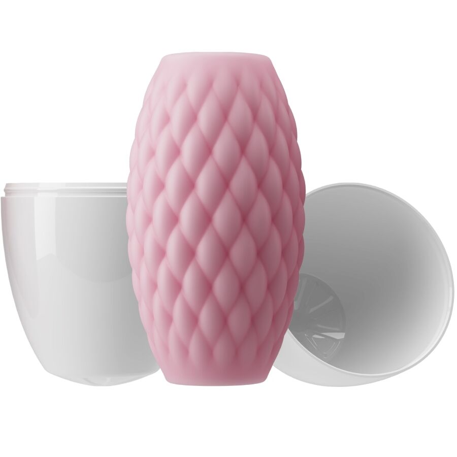 PRETTY LOVE - ATHENA EROS MÄNNLICHER MASTURBATOR AUS SILIKON ROSA bei Secret Pulse im Erotikshop