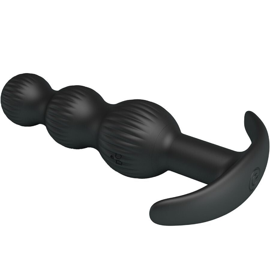 PRETTY LOVE - SIDNEY ANALVIBRATOR 10 VIBRATIONEN SCHWARZ hochwertiges Intimtoy