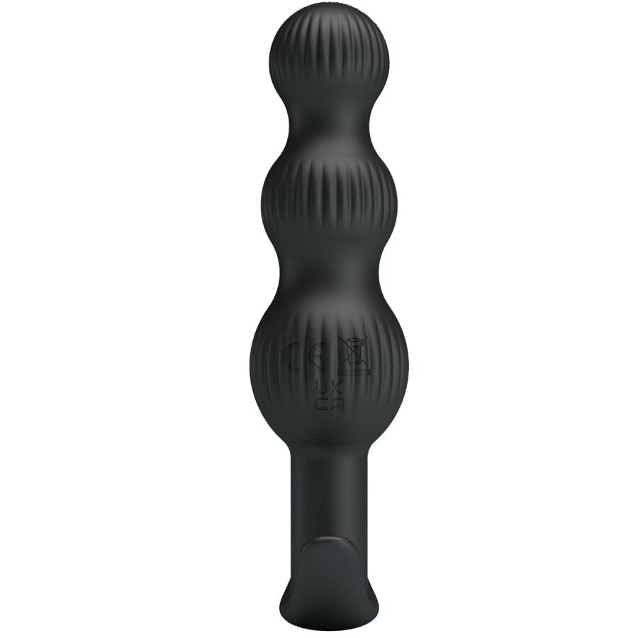 PRETTY LOVE - SIDNEY ANALVIBRATOR 10 VIBRATIONEN SCHWARZ bei Secret Pulse im Erotikshop