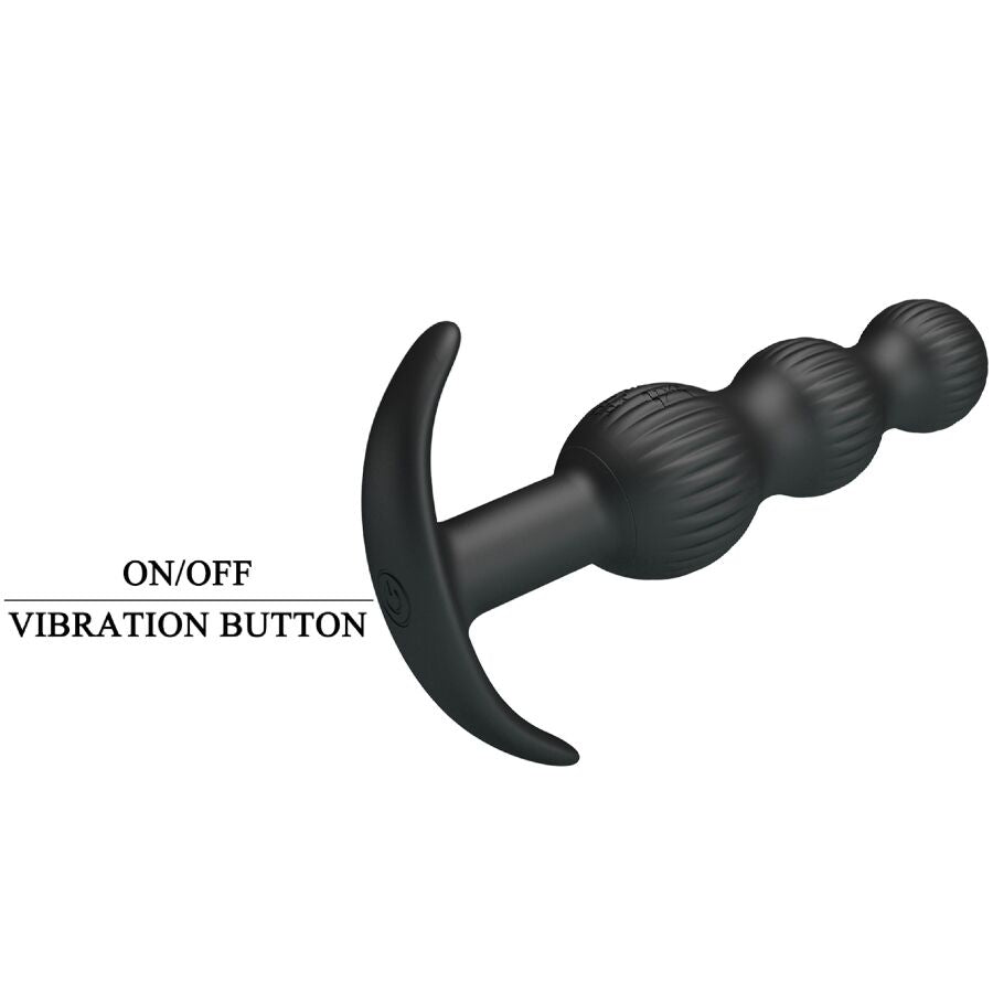 PRETTY LOVE - SIDNEY ANALVIBRATOR 10 VIBRATIONEN SCHWARZ für sinnliche und diskrete Momente