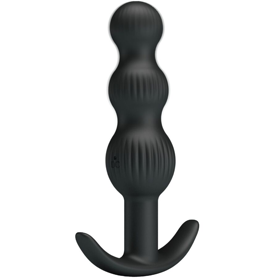 PRETTY LOVE - SIDNEY ANALVIBRATOR 10 VIBRATIONEN SCHWARZ Produktansicht und Details
