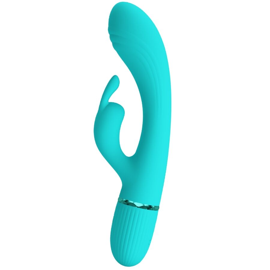 Pretty Love Scocco Rabbit Vibrator Türkis | 10 Vibrationsmodi – Rabbit Vibrator Bild 2