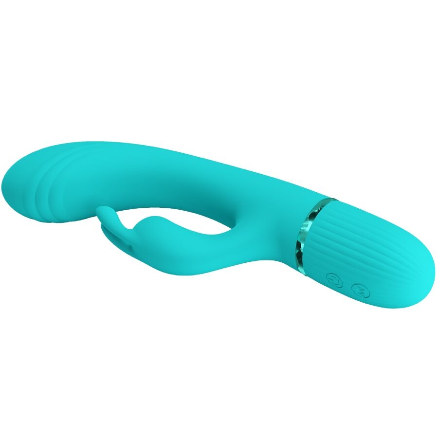 Pretty Love Scocco Rabbit Vibrator Türkis | 10 Vibrationsmodi – Rabbit Vibrator Bild 5