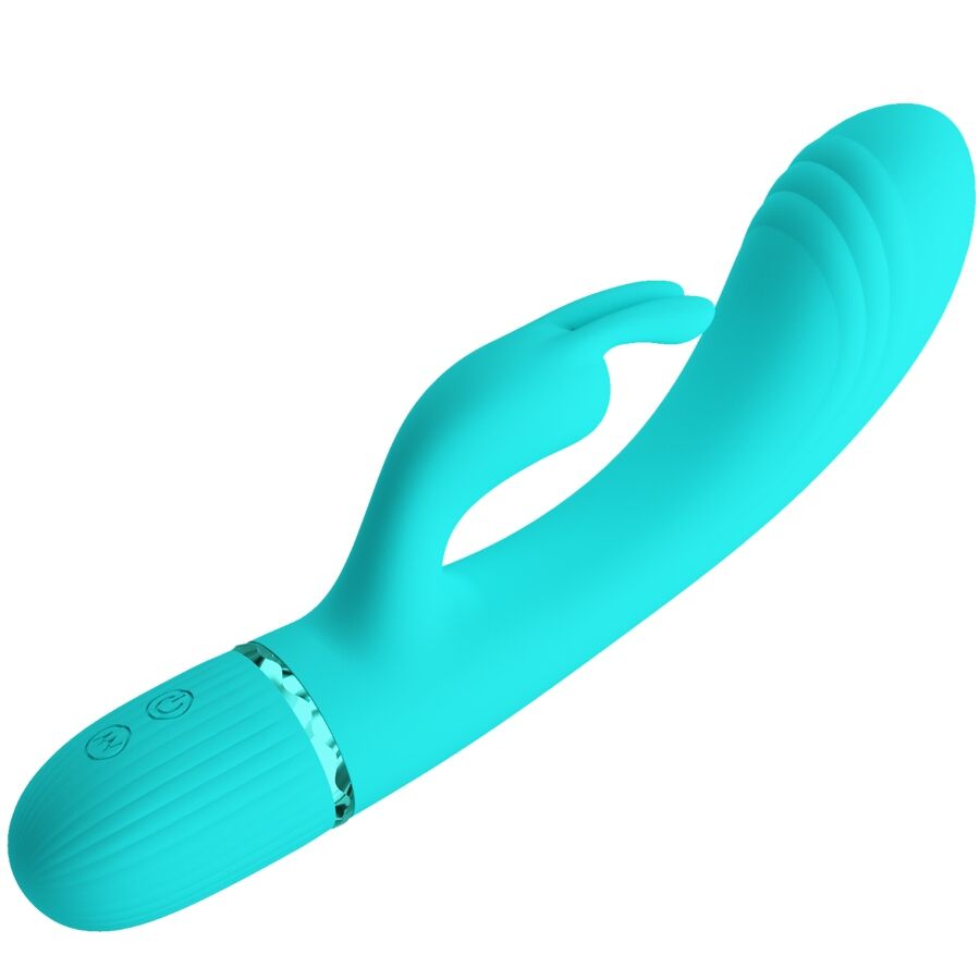 Pretty Love Scocco Rabbit Vibrator Türkis | 10 Vibrationsmodi – Rabbit Vibrator Bild 4