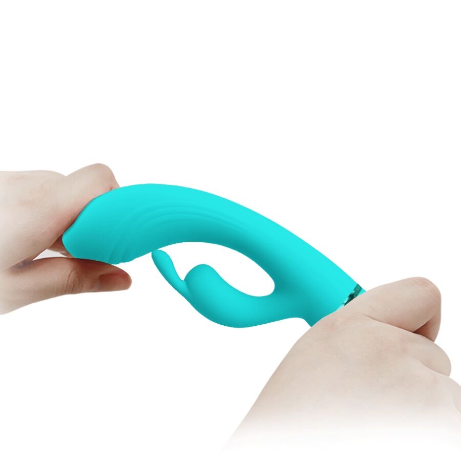 Pretty Love Scocco Rabbit Vibrator Türkis | 10 Vibrationsmodi – Rabbit Vibrator Bild 8