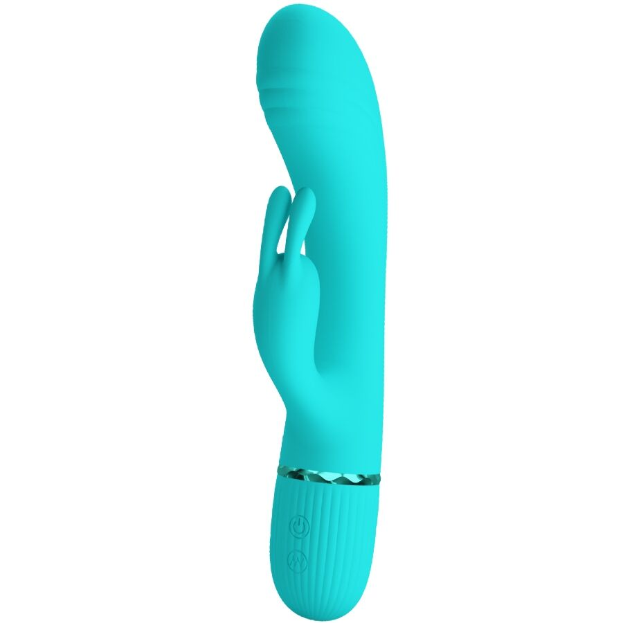 Pretty Love Scocco Rabbit Vibrator Türkis | 10 Vibrationsmodi – Rabbit Vibrator Bild 3