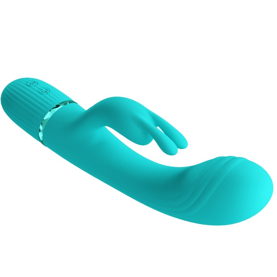 Pretty Love Scocco Rabbit Vibrator Türkis | 10 Vibrationsmodi – Rabbit Vibrator Bild 6