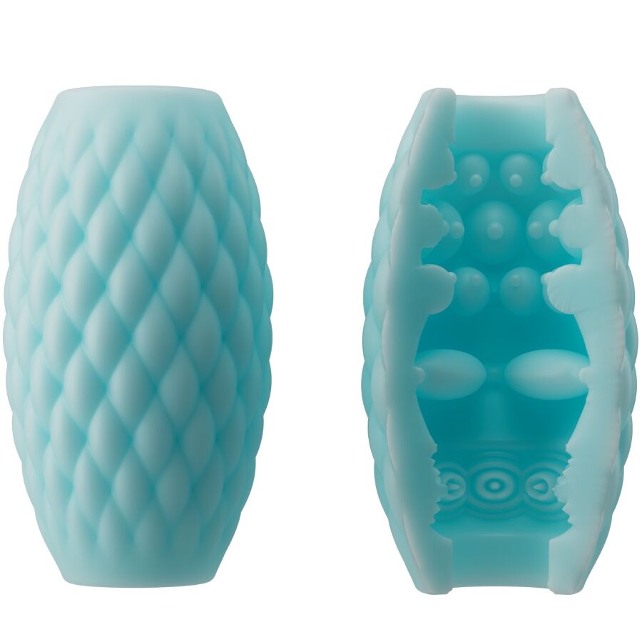 PRETTY LOVE - ATHENA EROS MÄNNLICHER MASTURBATOR AUS SILIKON, HIMMELBLAU Produktansicht und Details