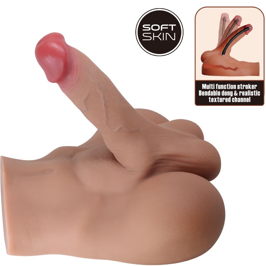 CRAZY BULL - RHYNE BACK REALISTISCHER NATÜRLICHER MASTURBATOR Produktansicht und Details