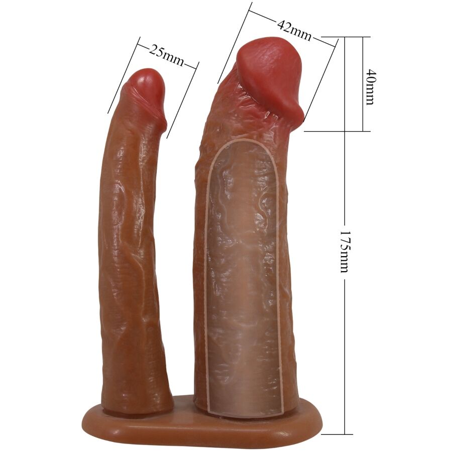 PRETTY LOVE - KEAVEN HARNESS SLIP UNIVERSAL & KOMFORTABEL DOPPELDILDO Dildo diskret online kaufen