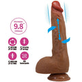 Baile Wilks Realistischer Vibrator 25 cm – 5 Vibrations- & Rotationsmodi, USB aufladbar – Vibrator Bild 1