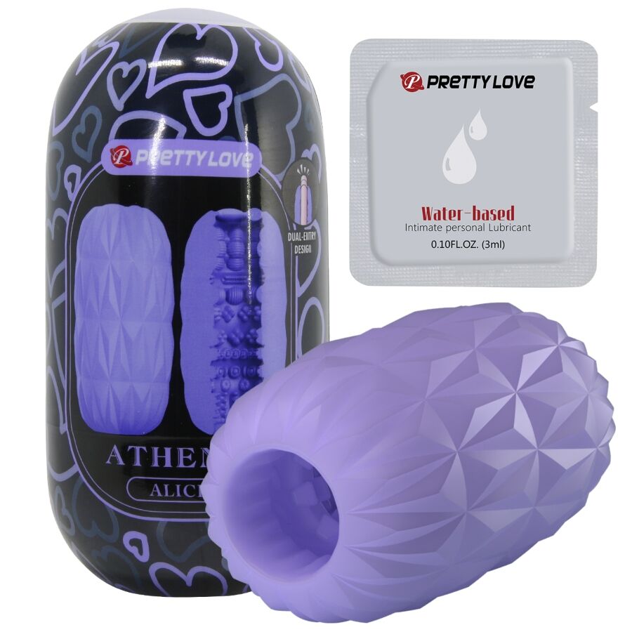 PRETTY LOVE - ATHENA ALICE MÄNNLICHER MASTURBATOR LILA bei Secret Pulse im Erotikshop
