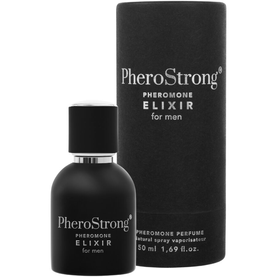 PHEROSTRONG Pheromelixiers für Männer 50 ml – Intensiver Herrenduft – Pheromon-Produkt Bild 1