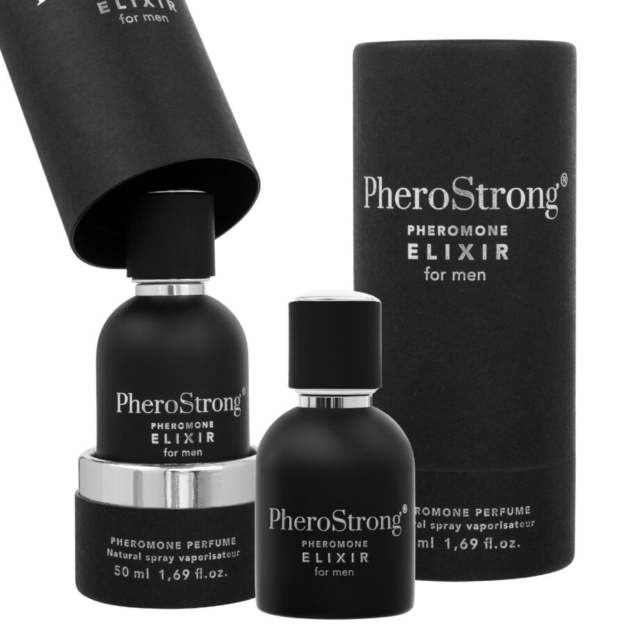 PHEROSTRONG Pheromelixiers für Männer 50 ml – Intensiver Herrenduft – Pheromon-Produkt Bild 2