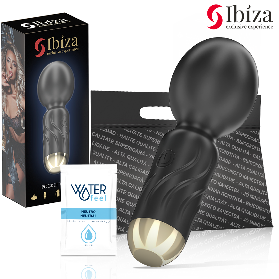 IBIZA Taschenstabvibrator – Kompakt, leistungsstark & 10 Vibrationsmodi, USB wiederaufladbar Vibrator diskret online kaufen
