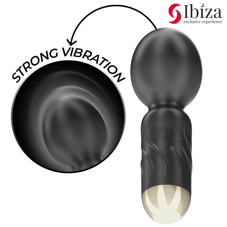 IBIZA Taschenstabvibrator – Kompakt, leistungsstark & 10 Vibrationsmodi, USB wiederaufladbar Produktansicht und Details