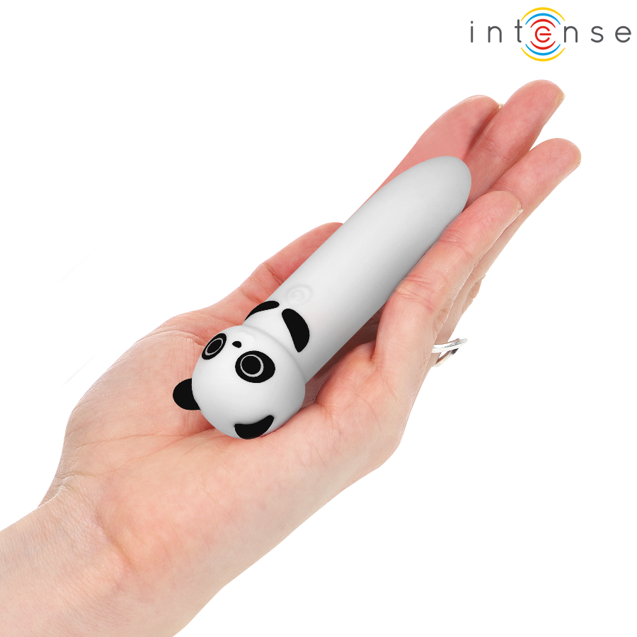INTENSE - POH PANDA VIBRIERENDER BULLET, USB WIEDERAUFLADBAR, 10 X 2,2 CM – Vibrator Bild 2