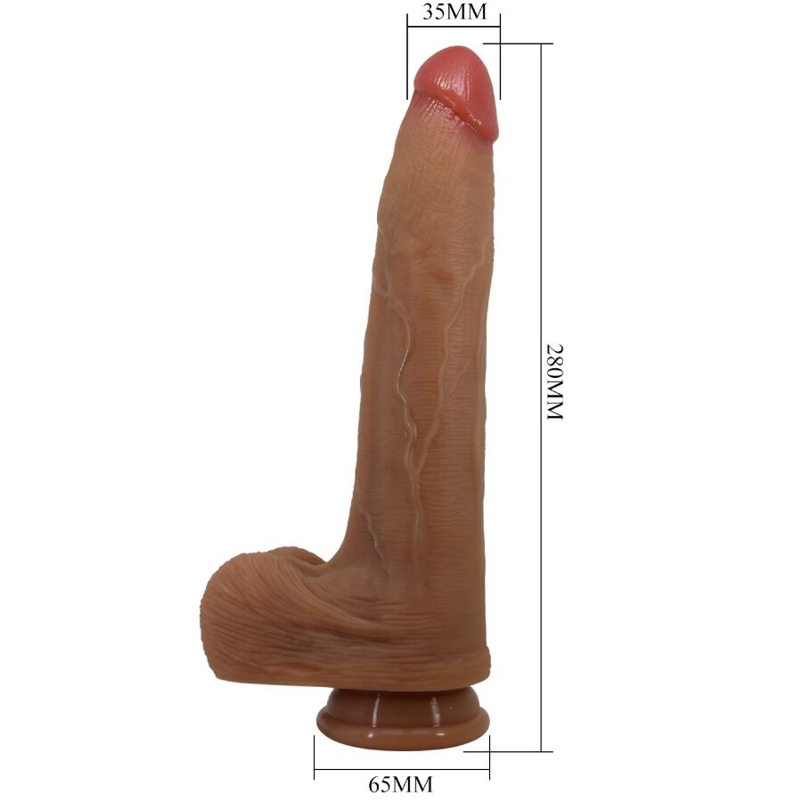 PRETTY LOVE - ADLEY ULTRA REALISTISCHER DILDO 28 CM Produktansicht und Details