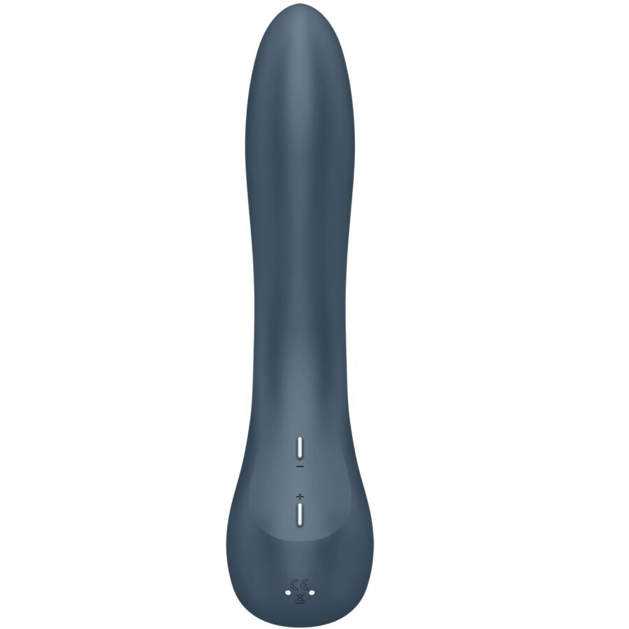 SATISFYER - G-SPOT WAVE 4 12 VIBRATIONSPROGRAMM VIBRATOR DUNKELGRAU – Klitorisstimulator Bild 5