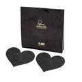 BIJOUX - INDISCRETS FLASH BLACK HEART NIPPLE CUTS – Erotik-Zubehör Bild 1