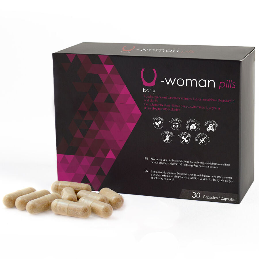 500 COSMETICS - U-WOMAN STEIGERT DIE LIBIDO DER FRAU - 30 KAPSELN – Potenz- & Lustprodukt Bild 1