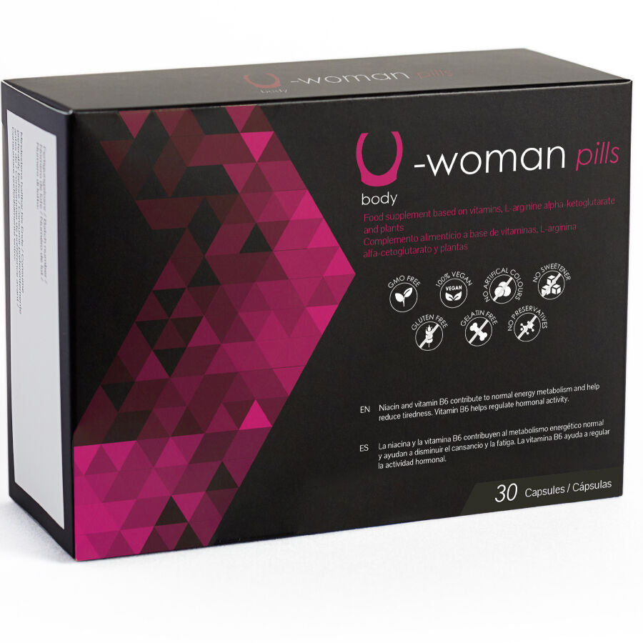 500 COSMETICS - U-WOMAN STEIGERT DIE LIBIDO DER FRAU - 30 KAPSELN – Potenz- & Lustprodukt Bild 3